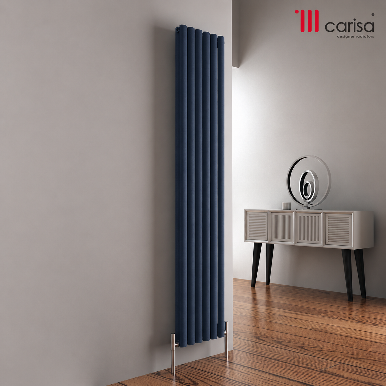 Carisa Tallis Double Aluminium Designer Radiator