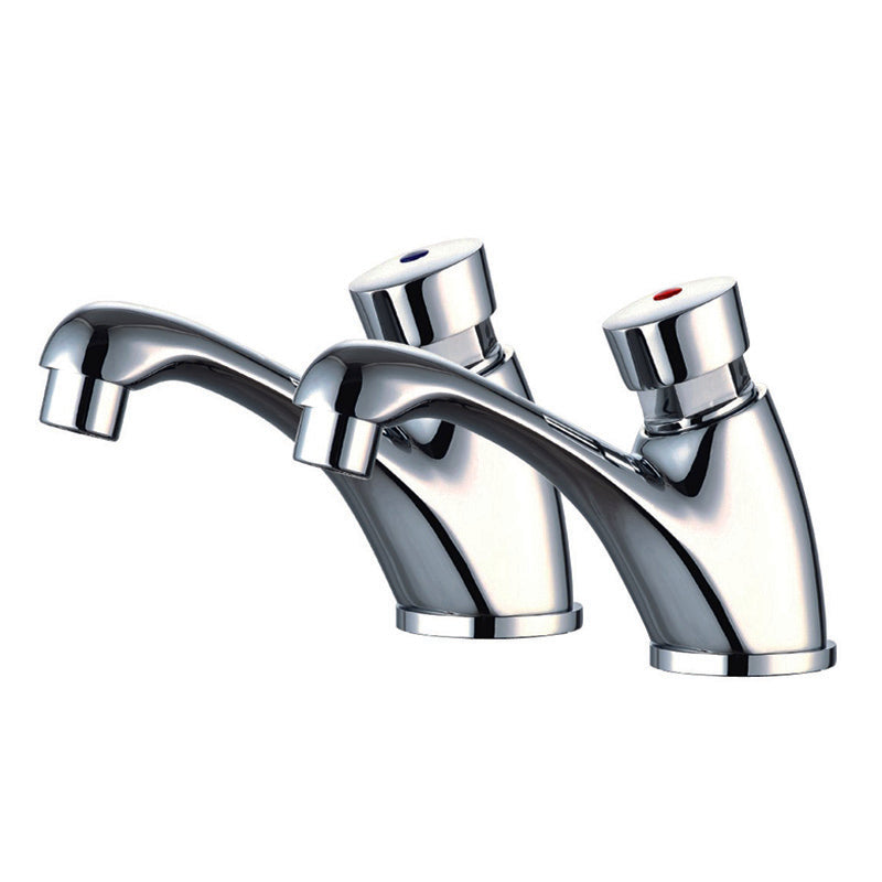 RAK Ceramics Commercial Non Concussive Basin Taps Modern Solid Brass Build