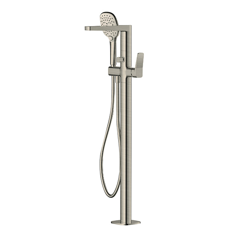 RAK-Petit Square Floorstanding Bath Shower Mixer Striking Architectural Styling