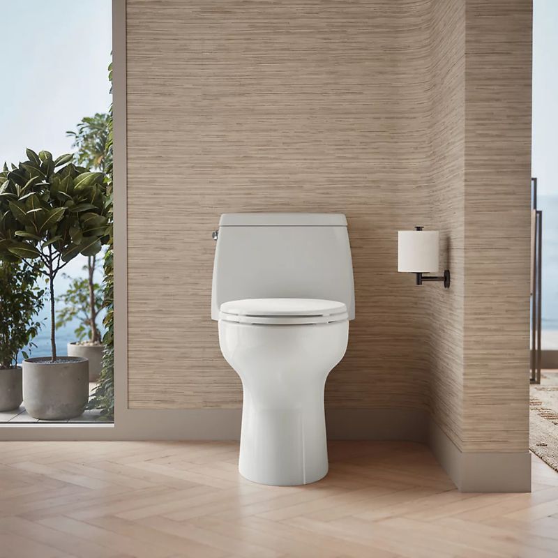 Santa Rosa ContinuousClean ST One-Piece Compact Elongated Toilet