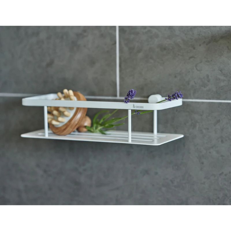 Smedbo Brushed Brass Shower Basket Solid Brass