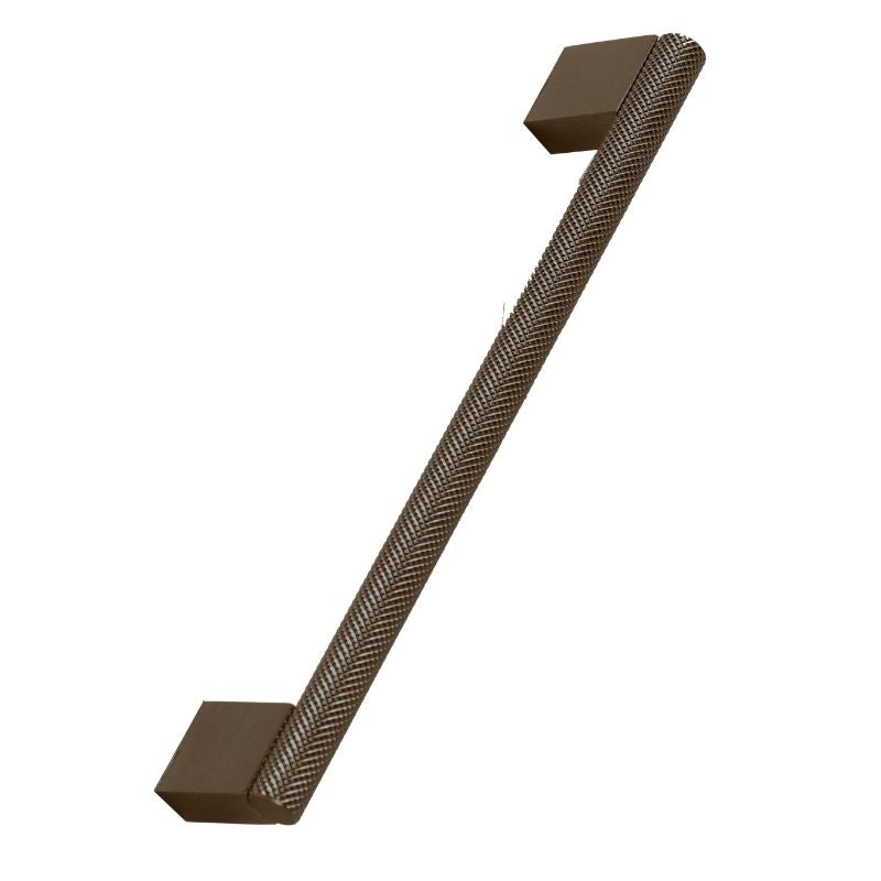 TB Knurled Straight Handle - Brushed Bronze (4506)