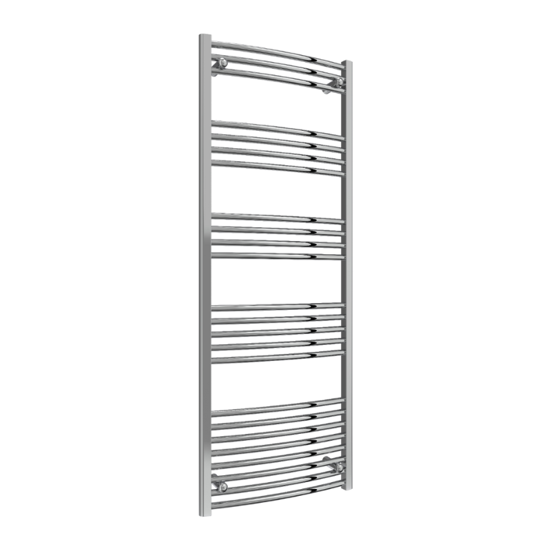 Reina Capo Curved Chrome Towel Rails