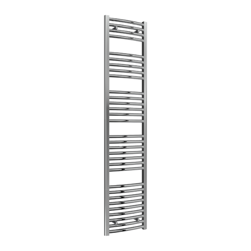 Reina Diva Curved Chrome Towel Rails