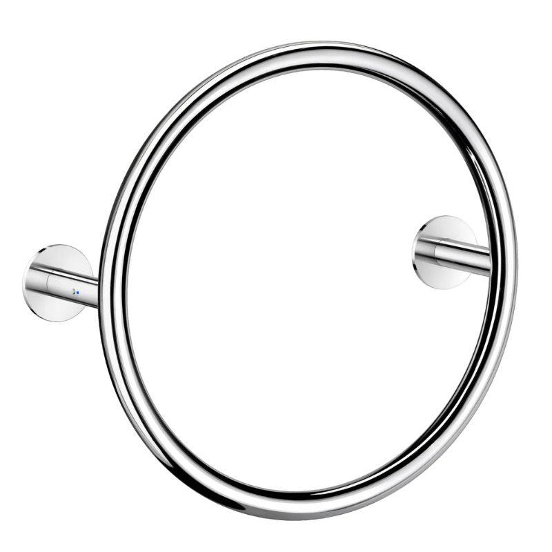 Smedbo DRY Circle Electric Towel Warmer In Polished Stainless Steel