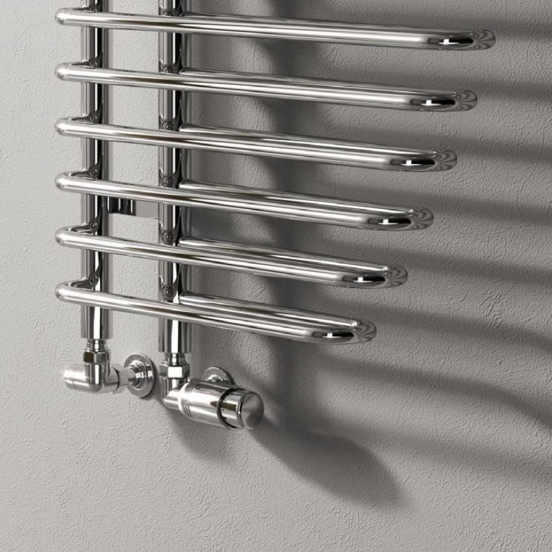 Reina Nola Chrome Towel Radiator Rails