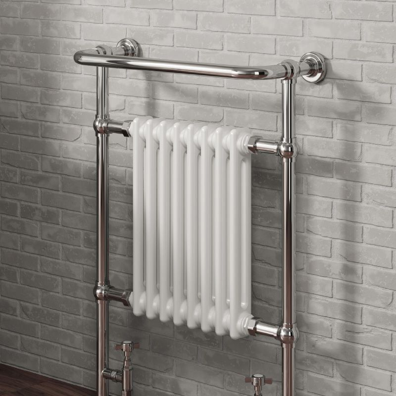 Reina Victoria Chrome Towel Radiator Rail