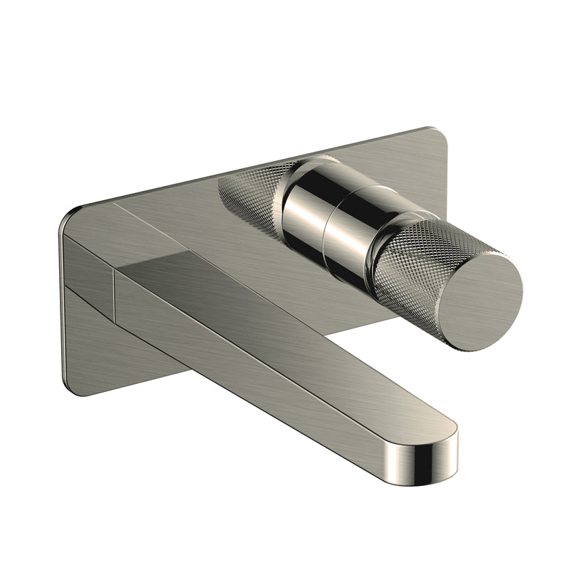 RAK-Amalfi Wall Mounted Basin Mixer Dual Controls Solid Brass Construction