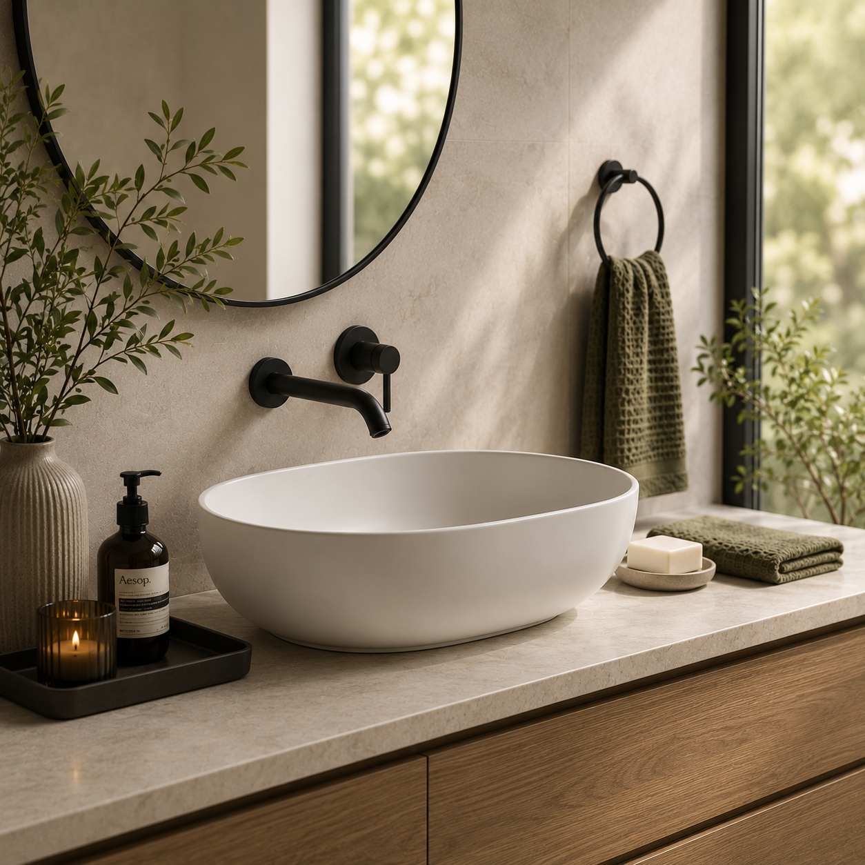 This Is A Basin In A Lifestyle Setting