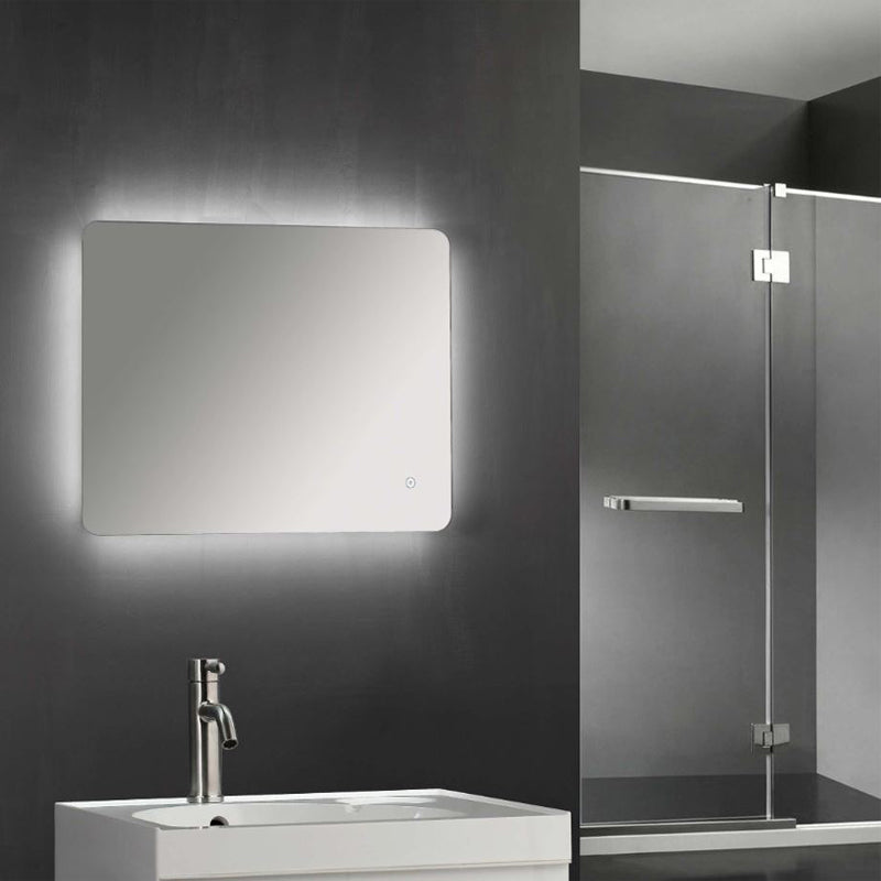 TB Bea Backlit LED Touch Mirror Dual Mounting Options
