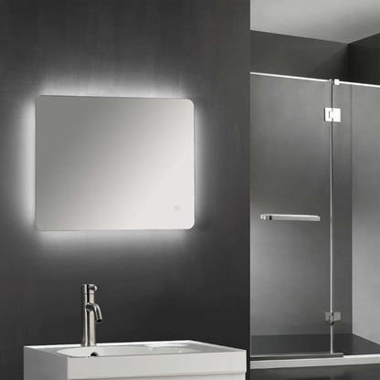 TB Bea Backlit LED Touch Mirror Dual Mounting Options