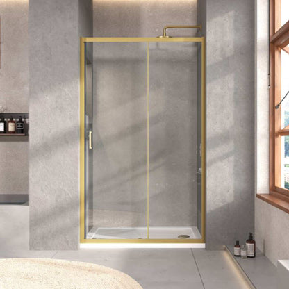 TB Glass and Trays Shower Doors Sliding 6mm toughened safety glass - 1900mm high