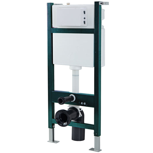 TB Toilet Frame & Pneumatic Cistern for Wall Hung Toilet Supports up to 400kg