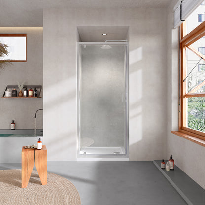 TB Shower Doors Pivot 6mm Toughened Safety Glass