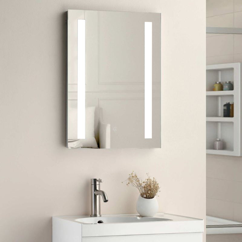 Tailored Bathrooms Niall Twin Vertical Strip LED Touch Mirror Touch Button Control | 1 Size