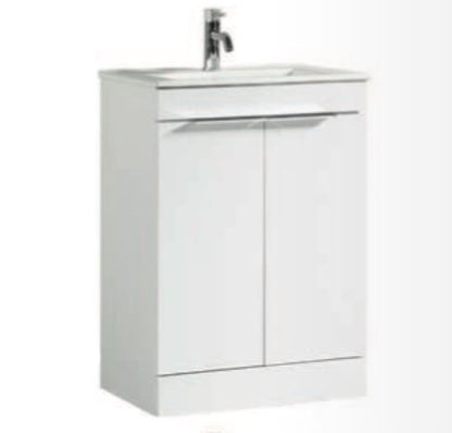 Tailored Bathrooms Sora 600mm Two Door F/S Vanity & Ceramic Basin