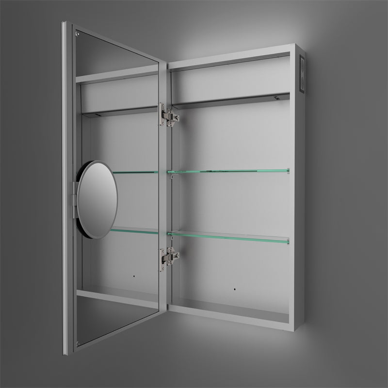 TB Jemima Single Door LED Mirror Cabinet with Wireless Speaker