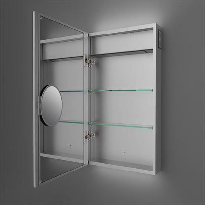 TB Jemima Single Door LED Mirror Cabinet with Wireless Speaker