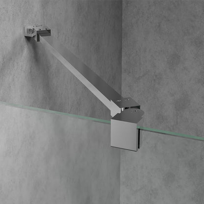 TB Wet Room Arm Corner Swivel Brackets Compatible with Profile Kit Arms