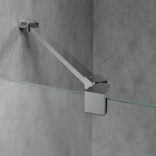 TB Wet Room Arm Corner Swivel Brackets Compatible with Profile Kit Arms