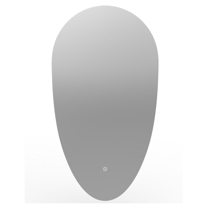 TB Jacob Teardrop LED Touch Mirror with Demist Colour Change Lighting