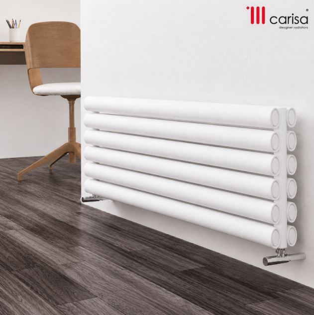 Carisa Tallis Double XL Premium Aluminium Designer Radiator | 7 sizes, 3 Colours