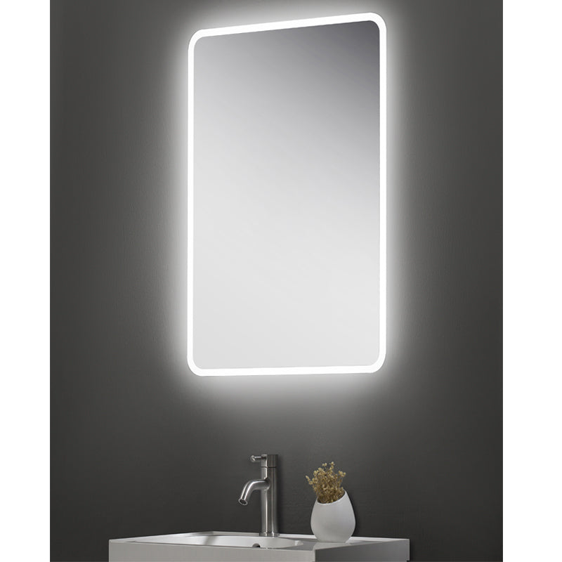 TB Angus Slimline LED Touch Mirror Simple Touch Easy Operate