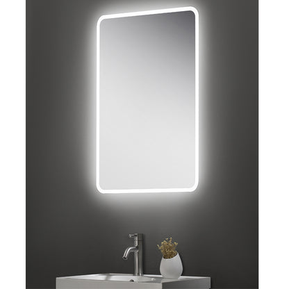 TB Angus Slimline LED Touch Mirror Simple Touch Easy Operate