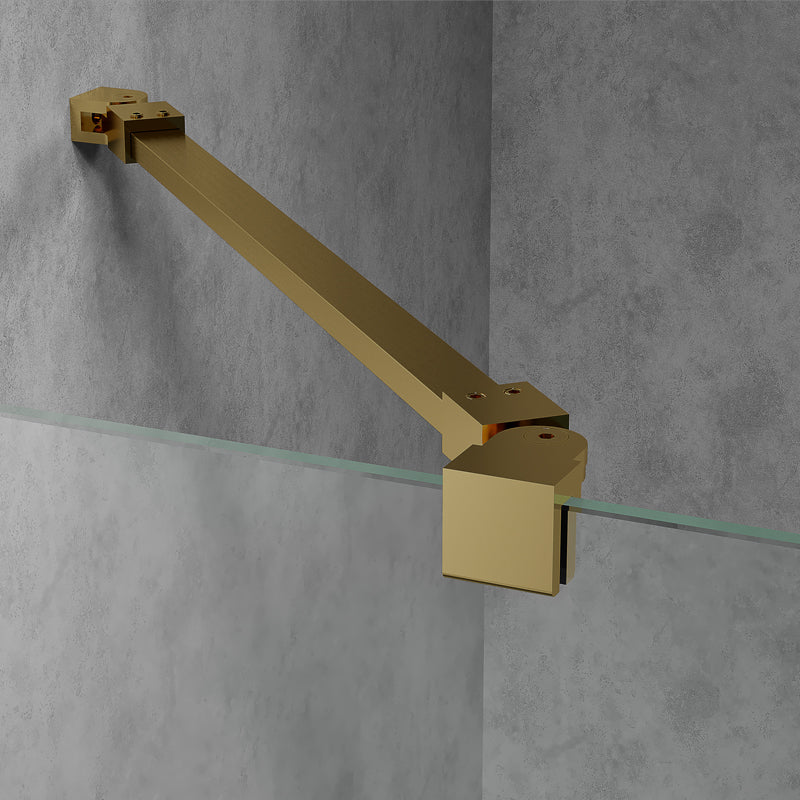 TB Wet Room Arm Corner Swivel Brackets Compatible with Profile Kit Arms
