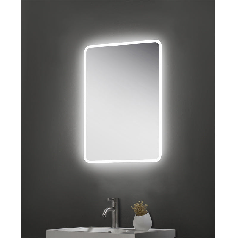 TB Angus Slimline LED Touch Mirror Simple Touch Easy Operate