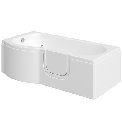 Calypso Walk-In Bath with Screen & Low Threshold Door