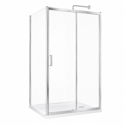 TB Shower Enclosure Side Panel 6mm Toughened Safety Glass