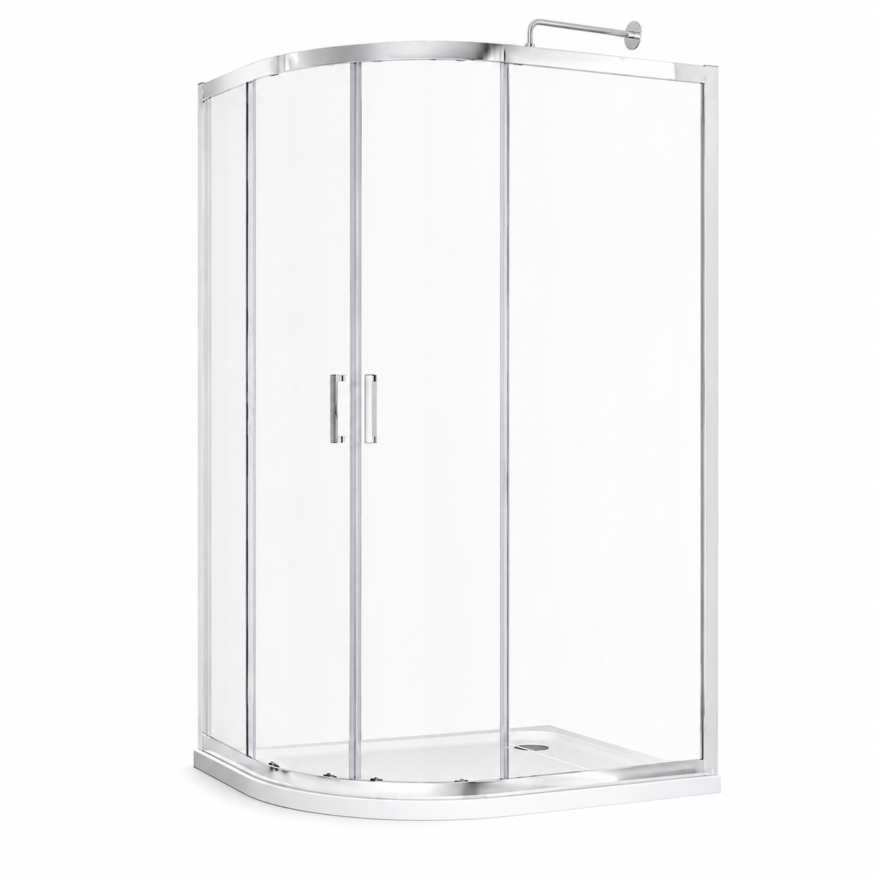 TB 2 Door Offset Quadrant Shower Enclosure Universal Left/Right-Hand Fitting