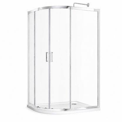 TB 2 Door Offset Quadrant Shower Enclosure Universal Left/Right-Hand Fitting