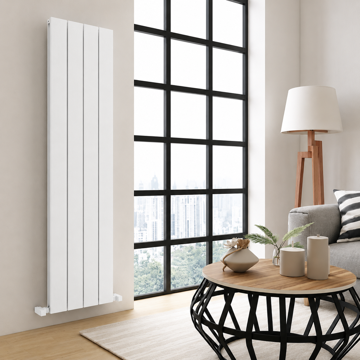 Carisa Nemo Double Aluminium Designer Radiator