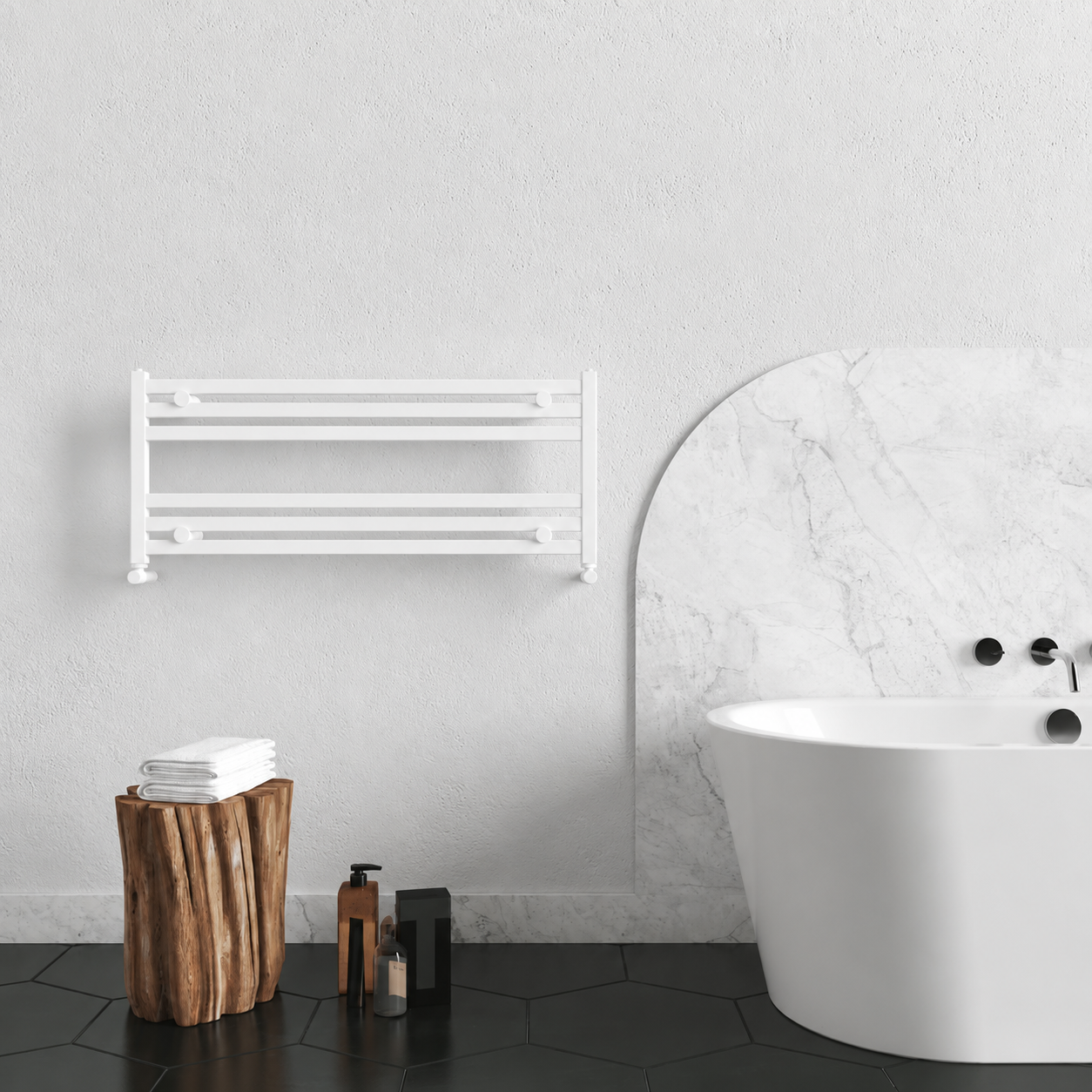 Carisa FAME HORIZONTAL Aluminium Designer Radiator