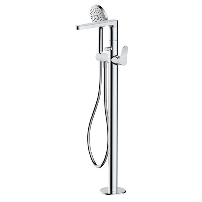 RAK-Petit Round Floorstanding Bath Shower Mixer Premium Build