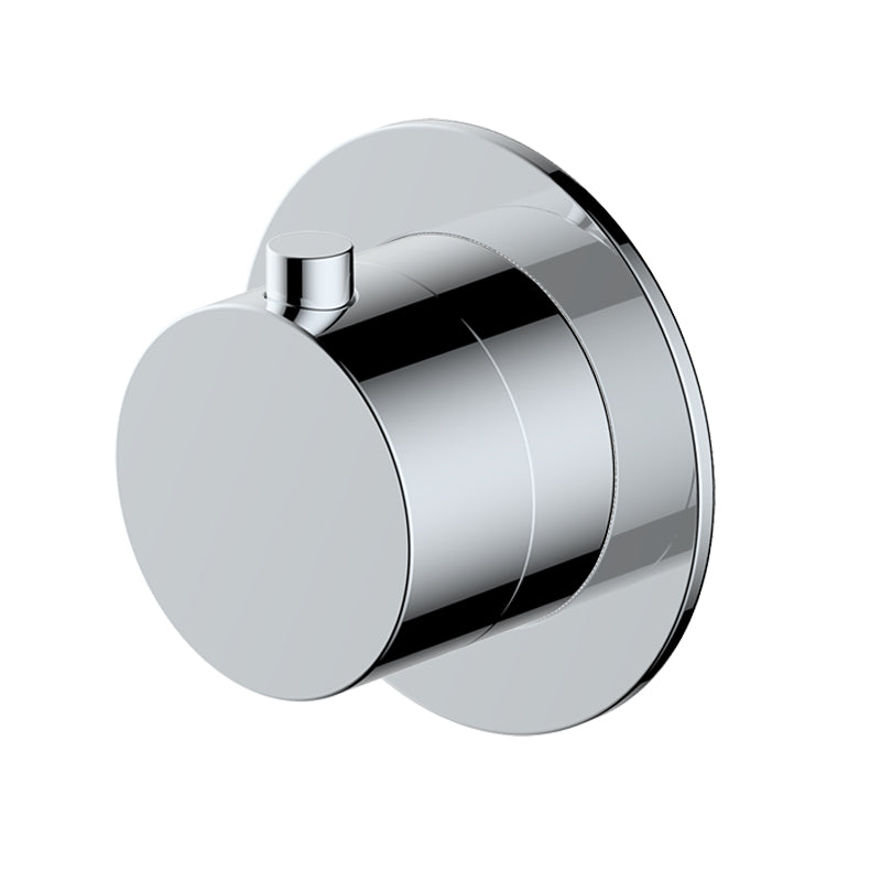 RAK-Petit Round Concealed Dual Outlet Smooth Diverter Operation