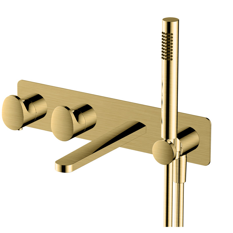 RAK Ischia RAK Horizontal Thermostatic Concealed Shower Valve with 4 Controls