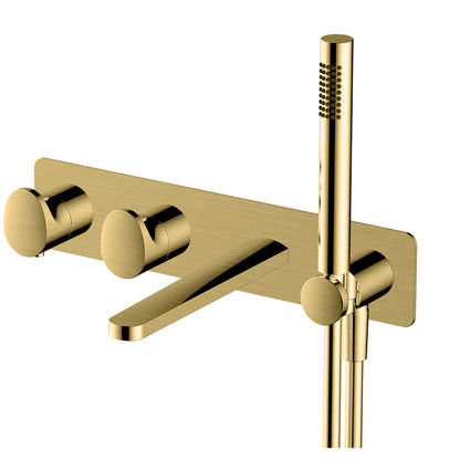 RAK Ischia RAK Horizontal Thermostatic Concealed Shower Valve with 4 Controls