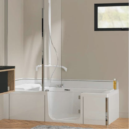 Mantaleda Kineduo Walk-In Shower Bath with Fold-Down Seat