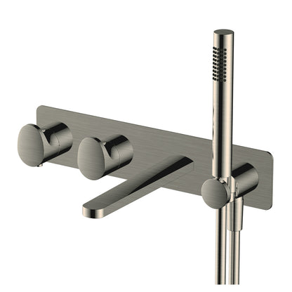 RAK Ischia RAK Horizontal Thermostatic Concealed Shower Valve with 4 Controls