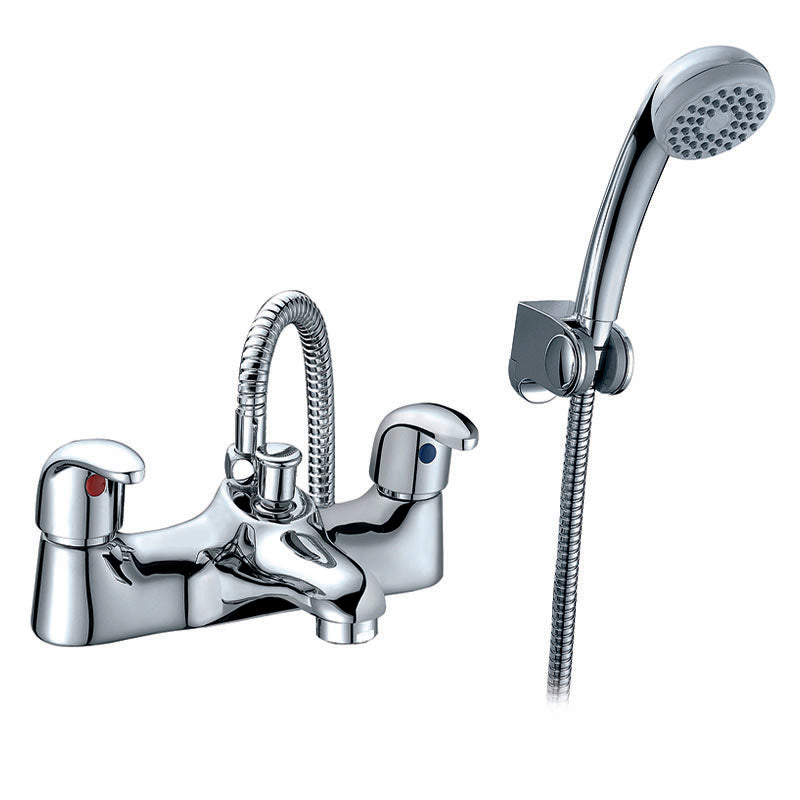 RAK Ceramics Basic Bath Shower Mixer Chrome Faucets High-Quality Brass