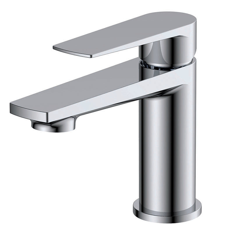 RAK Ceramics RAK-Blade Mini Mono Basin Mixer with Clicker Waste Solid Brass Build