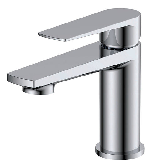 RAK Ceramics RAK-Blade Mini Mono Basin Mixer with Clicker Waste Solid Brass Build