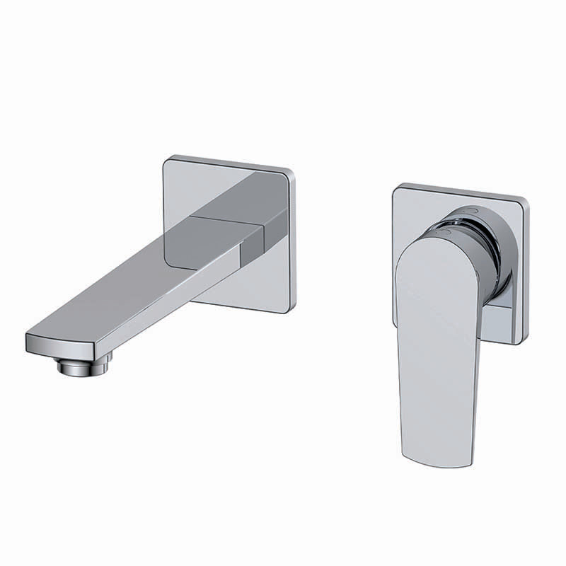 RAK Ceramics RAK-Blade 2 Hole Wall Mounted Basin Mixer Minimalist Design