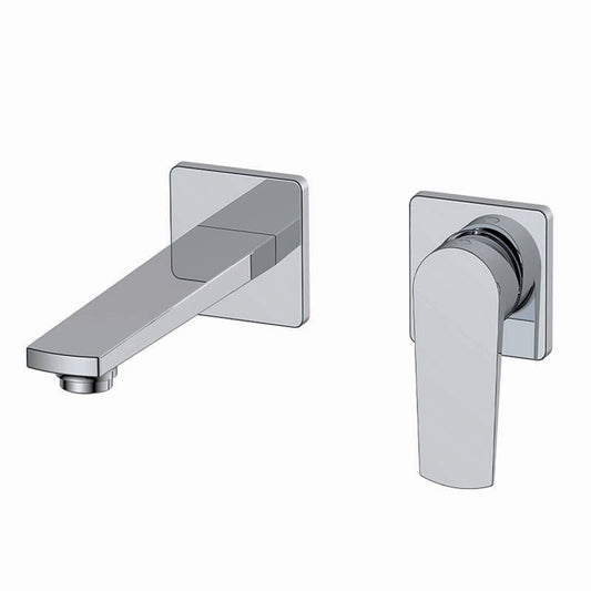 RAK Ceramics RAK-Blade 2 Hole Wall Mounted Basin Mixer Minimalist Design