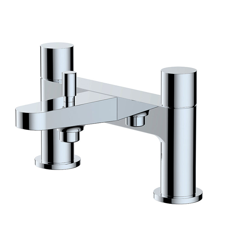 RAK-Petit Round Deck Bath Shower Mixer Solid Brass Construction
