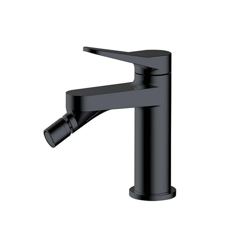 RAK-Petit Round Bidet Mixer Single Lever Operation Solid Brass Construction