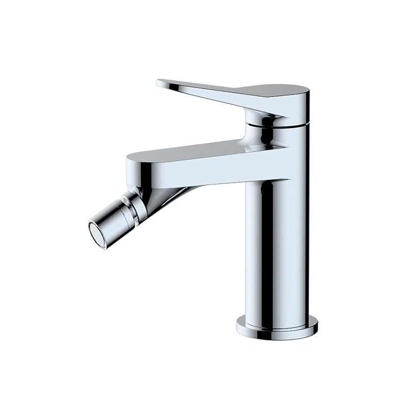 RAK-Petit Round Bidet Mixer Single Lever Operation Solid Brass Construction